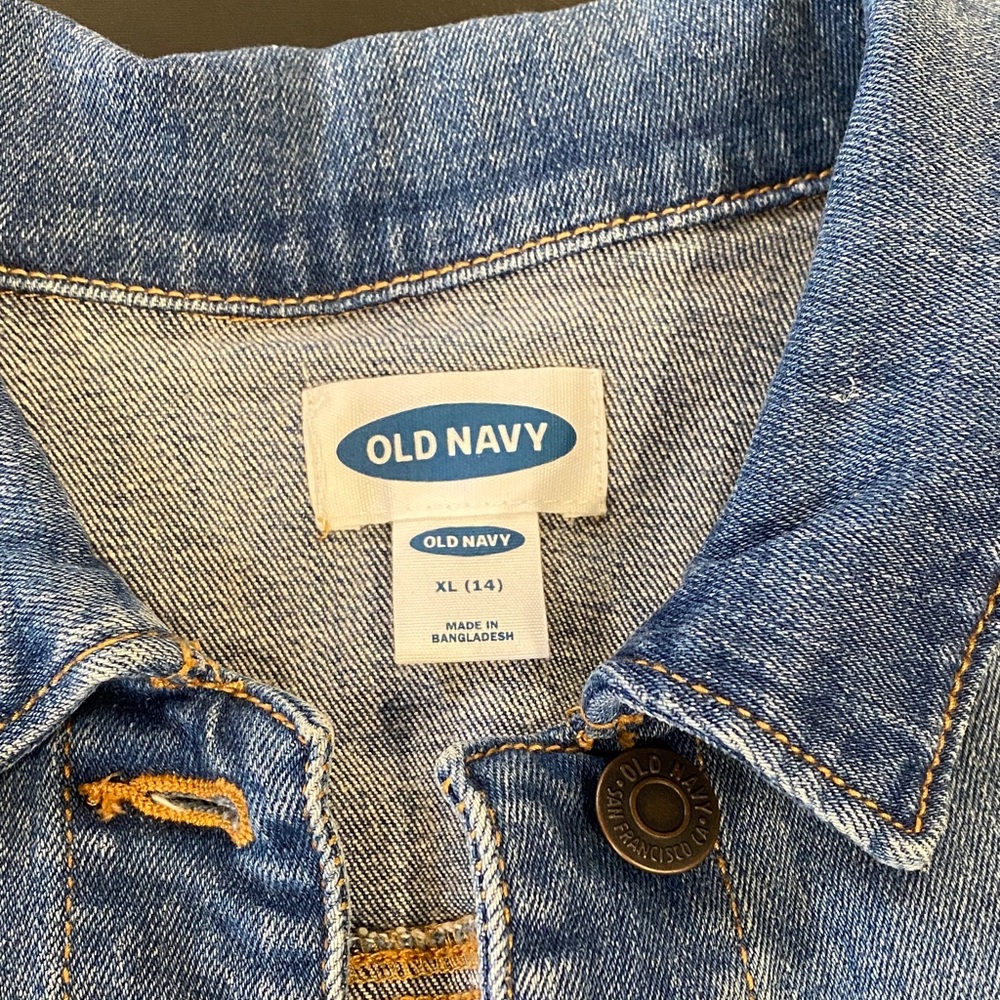 Old Navy Classic Blue Jean Jacket